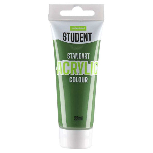 Picture of STUDENT ACRYLIC PAINT 22ML OLIVE GREEN
